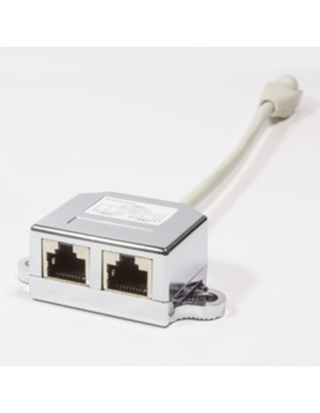 
Adaptador Separador de Pares Ethernet  1M-2H RJ45 Cat5e