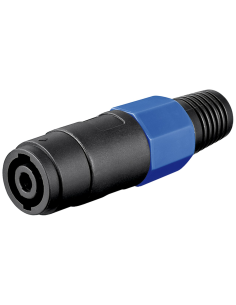 
50836 PA conector altavoz  4 pin,  protector cable