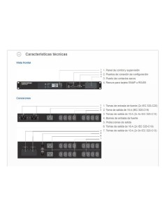 
SC-STATYS-XS-16A SOCOMEC - Sistema de transferencia Automatica 16A 1U Rack 2