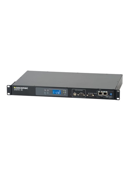 
SC-STATYS-XS-16A SOCOMEC - Sistema de transferencia Automatica 16A 1U Rack