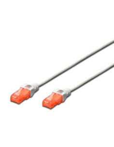 
DIGITUS - DK-1617-050/WH -  Latiguillo CAT 6 U-UTP, Cobre, LSZH (Libre de Halógenos) AWG 26/7, longitud 5 m, color BLANCO - E