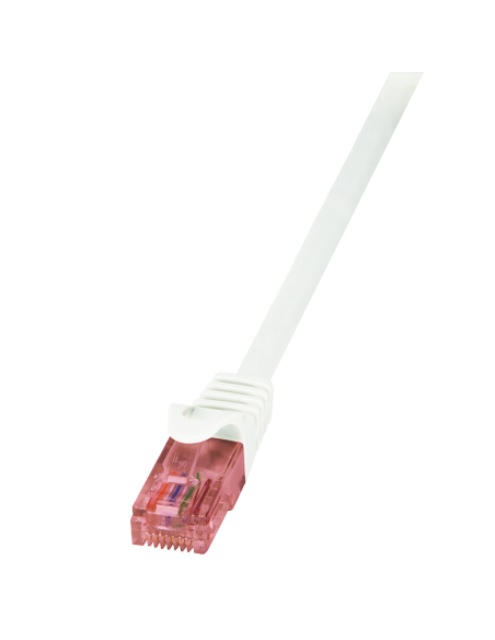 
LOGILINK - CQ2081U -  Cable de conexión Cat.6 U / UTP, PrimeLine, blanco, 7,5 m" de LogiLink Professional - EAN 4052792022735