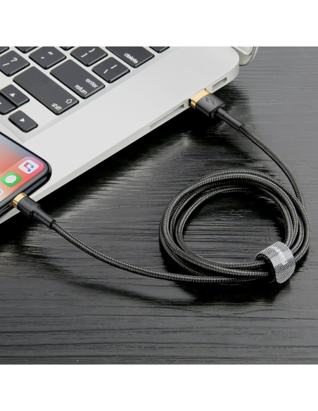 
CALKLF-RV1 - Cable de carga datos  iPhone® Lightning- USB A M/M, 3 m 