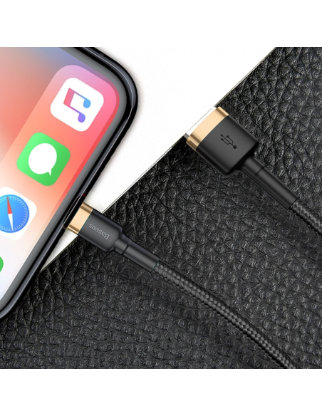 
CALKLF-RV1 - Cable de carga datos  iPhone® Lightning- USB A M/M, 3 m 