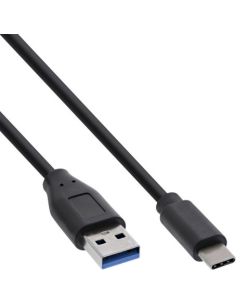 
35717 INLNE - Cable InLine® USB 3.2 Gen.1x2, USB Type-C macho / USB-A macho, negro, 0.3 m