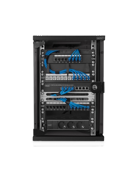 
DN-10-09U-B DIGITUS - DIGITUS Carcasa de pared de 254 mm (10") - 312 x 300 mm (an. x pr.)