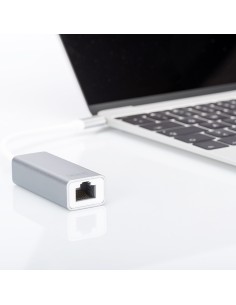 
DN-3024 DIGITUS - Adaptador de Red USB 3.0 Gigabit 1Gbit/s- RJ45 USB-C 2