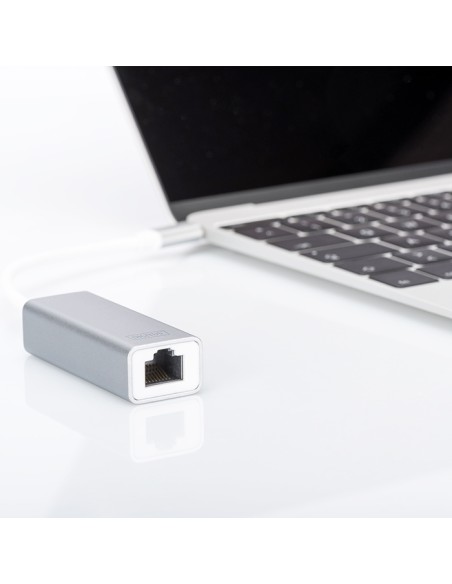 
DN-3024 DIGITUS - Adaptador de Red USB 3.0 Gigabit 1Gbit/s- RJ45 USB-C