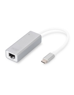 
DN-3024 DIGITUS - Adaptador de Red USB 3.0 Gigabit 1Gbit/s- RJ45 USB-C