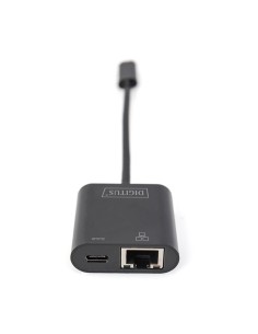 
DN-3027 DIGITUS - Adaptador de Red USB 3.0 Gigabit 1Gbit/s- RJ45 USB-C +PD