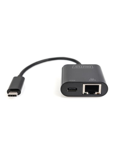 
DN-3027 DIGITUS - Adaptador de Red USB 3.0 Gigabit 1Gbit/s- RJ45 USB-C +PD