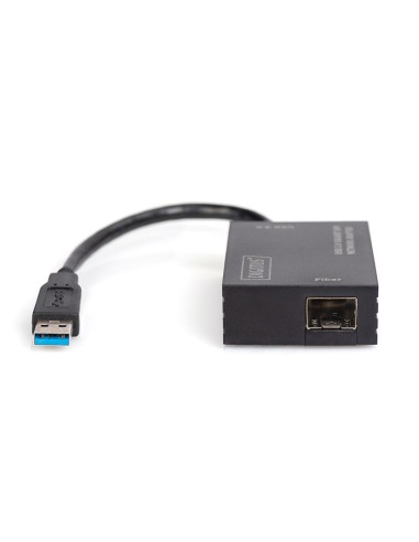
DN-3026 DIGITUS - Adaptador de Red USB 3.0 Gigabit 1Gbit/s- Modulo SFP (no incluido)