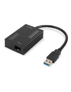 
DN-3026 DIGITUS - Adaptador de Red USB 3.0 Gigabit 1Gbit/s- Modulo SFP (no incluido)