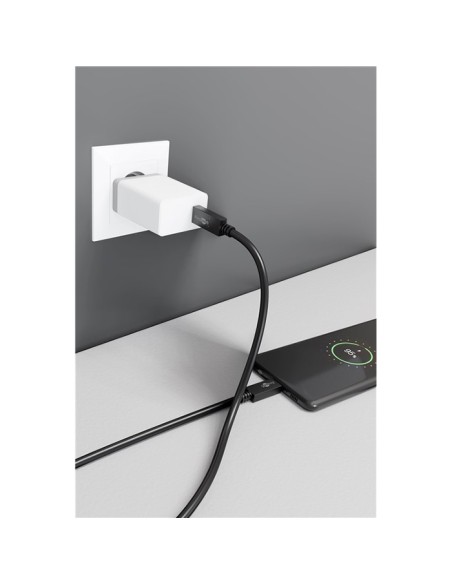 
49254 GOOBAY - Cable de 1m USB 3.1 Gen2 20 Gbit/s USB-C a USB-C Negro