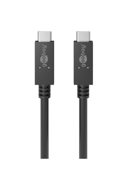 
49254 GOOBAY - Cable de 1 m USB 3.1 Gen2 20 Gbit/s USB-C a USB-C Negro