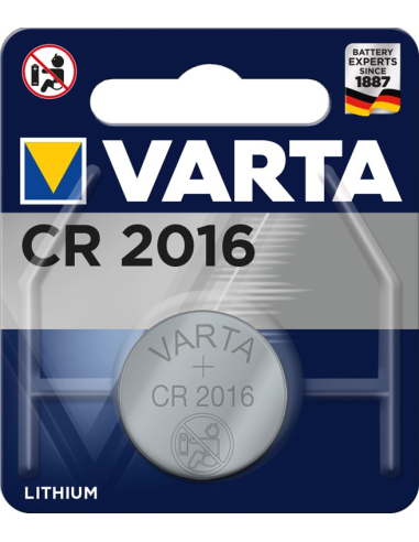 
Pila Litio Boton   CR2016 3V 1 x Blister   Varta