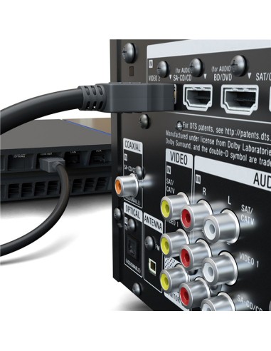 
41081 GOOBAY - Cable HDMI A-A  0,50 metros Negro 8K 60Hz 48 Gbit/s