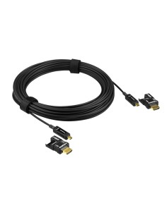 
VE7833 ATEN - Cable óptico activo HDMI 2.0 True 4K de 30 m con conector desmontable (True 4K a 30 m) 