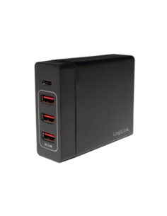 
Cargador USB  4 puert. 72W (3xUSB-A + 1x USB-C) BLANCO