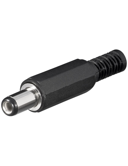 
Conector DC Macho  - Diametro 2,1x5,5mm Goobay