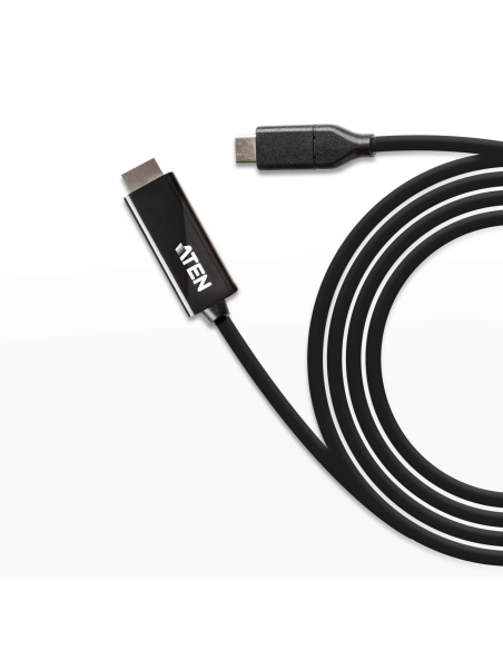 
UC3238 ATEN - Cable USB 3.1 tipo C a HDMI 4K/60Hz + Thunderbolt 3 2.70 m
