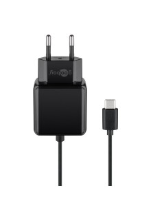 
45040 GOOBAY - Cargador para Raspberry Pi USB-C 3,0A 15W 1.5 metros Negro