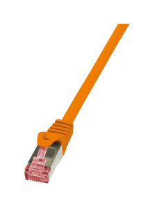 
Latiguillo CAT 6, S/FTP,  7.50 m, Naranja, LSZH