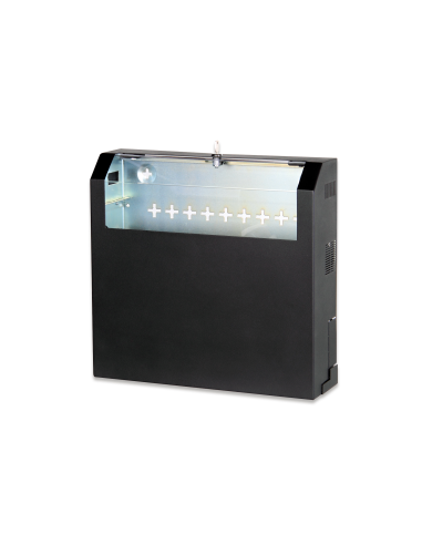 
DN-19 04U-PB-B DIGITUS - Carcasa de pared, SOHO, Slim, 156x525x475 mm 3UA rotatoria, 2UA fija, color gris (RAL 7035)