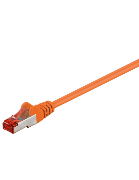 
93470 Latiguillo CAT 6, S/FTP, 15.00 m, Naranja, LSZH
