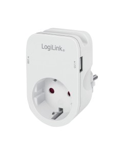
PA0259 LOGILINK - Cargador USB-A y USB-C  2 puert. 17W 2,4A  Blanco Schuco