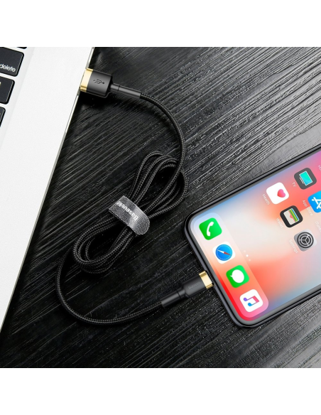 
CALKLF-RV1 - Cable de carga datos  iPhone® Lightning- USB A M/M, 3 m 