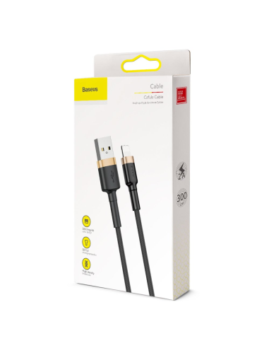 
CALKLF-RV1 - Cable de carga datos  iPhone® Lightning- USB A M/M, 3 m 