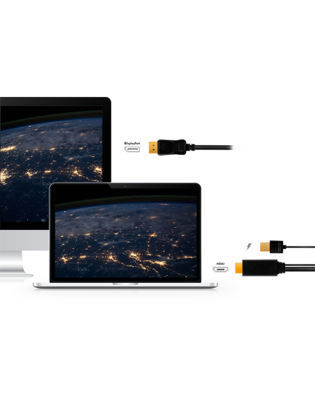 
CH0091 LOGILINK - Cable Adaptador HDMI A 1.4 a DisplayPort 1.2 4K 30Hz 2m