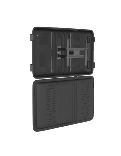 
BP0165 LOGILINK - Soporte-Armario TV para Exterior, para televisores de 32"-55", acero, negro. Ejemplo de iinstalacion 2