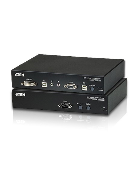 
KVM Extender DVI por fibra óptica (600m)