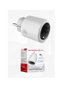 
SUP IPW001 SUPERIOR - Toma inalámbrica inteligente SmartLife

Superior SUPiPW001 - Enchufe Smart WiFi - Wirless Smart Plug 