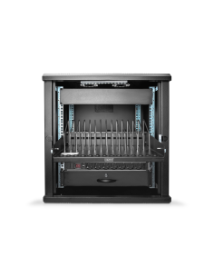 
DN-97665  DIGITUS - Estante extensible para tabletas, ordenadores portátiles, smartphones. 175x483x340 mm, negro (RAL 9005).  2