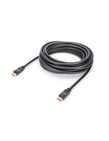 
AK-340105-100-S DIGITUS - Cable Displayport  Macho-Macho de 10m Amplificado 4K DP1.2. Cable de conexión DisplayPort con ampli