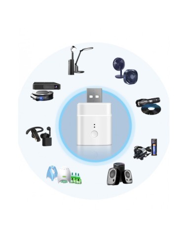 
M0802010006 SONOFF - Conecte sus dispositivos USB con él y controlará los dispositivos USB conectados a través de la aplicaci