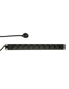 

Part No.: PDU9C03
EAN: 4052792046571
Cajas de: 10 unidades
Regleta Aluminio Rack 19"  9 Schuko SIN interruptor Logilink