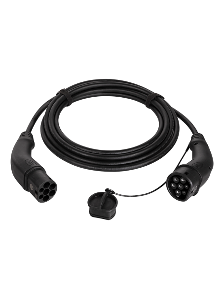 
EVC0101 LOGILINK - Cable VE carga, Tipo 2 Mennekes 32A trifasica 22kW 5 metros