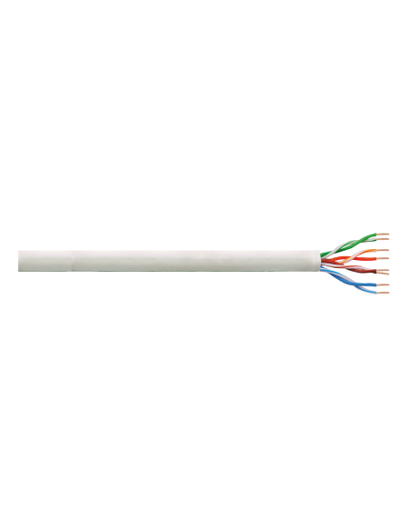 
CQ2305U LOGILINK - Bobina CAT 6 U/UTP  305m Instalacion Gris AWG23/1 Eca