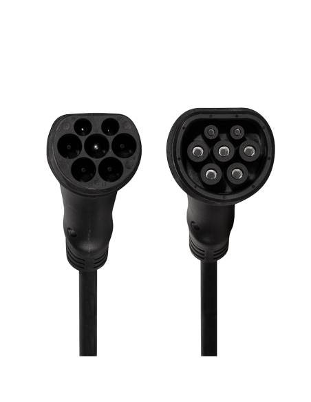 
EVC0102 LOGILINK - Cable VE carga, Tipo 2 Mennekes 32A trifasica 22kW 7,5 metros