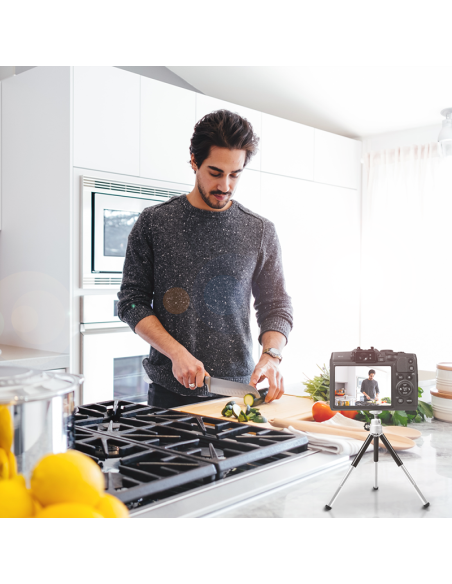 
AA0138 LOGILINK - Mini trípode portátil, ajustable en altura, rotación de 360º