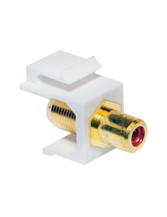 
NK0024 LOGILINK Modulo Keystone RCA Hembra > Tipo F / ROJO