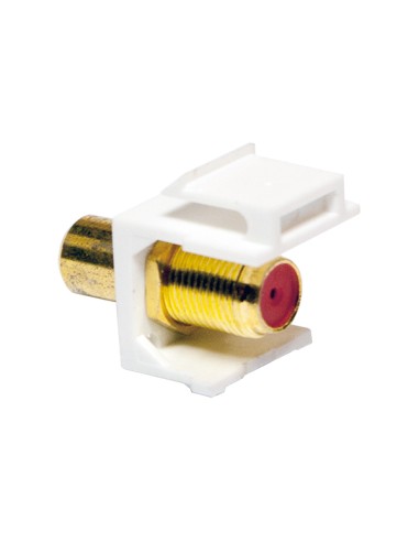 
NK0024 LOGILINK Modulo Keystone RCA Hembra > Tipo F / ROJO