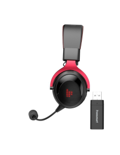 
372309 TRONSMART - Auriculares inalámbricos para juegos Tronsmart Shadow con micrófono para jugadores, rojo 2