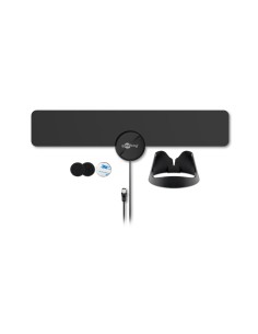 
67183 GOOBAY - Antena interior activa ultraplana Full HD DVB-T2, incl. Filtro LTE / 4G 2