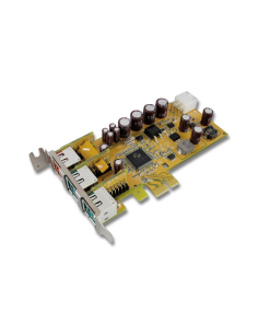 
 PUB1200XL
1-port 24V & 2-port 12V Powered USB PCI Express Low Profile Add-On Card