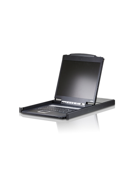 
CL1316N ATEN - Conmutador KVM LCD de 19 pulgadas. El conmutador KVM LCD CL1316 cuenta con un panel LCD retroiluminado por LED